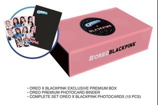 OREO x BLACKPINK exclusive premium set