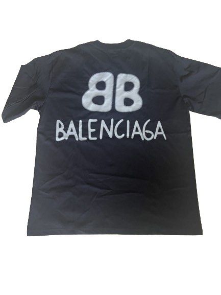 balenciaga spray paint shirt