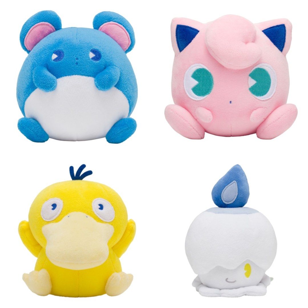 (現貨)Pokemon汽水Soda系列 公仔 波波球 胖丁 瑪力露 傻鴨 可達鴨 正電拍拍 負電拍拍 燭光靈, 興趣及遊戲, 玩具 & 遊戲類 ...