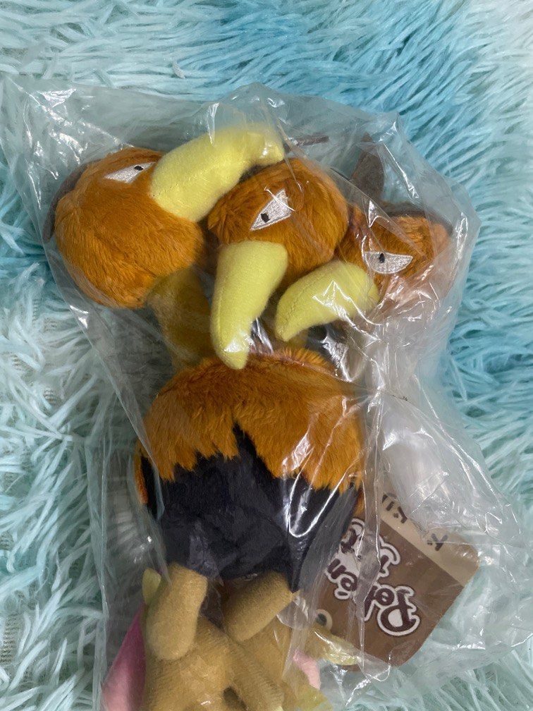 Pokemon fit dodrio plush toy plushie tag pokemon fit pokemon