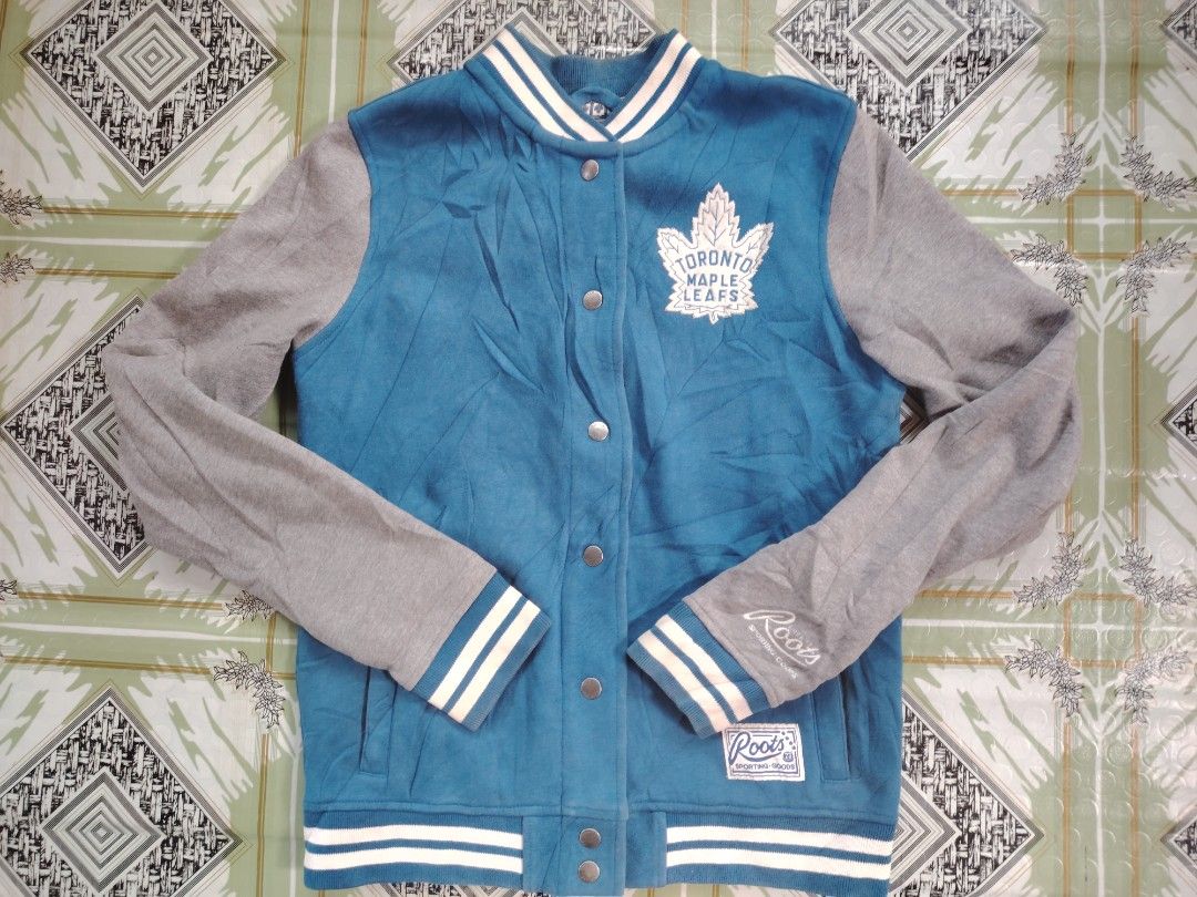 Toronto maple leafs shop roots varsity jacket