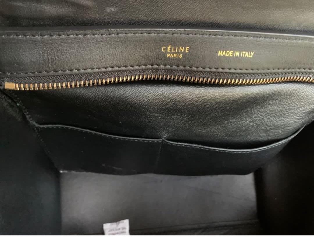 Rush sale! Celine Bag (Category: Luxury Bags & Wallets) located in Marikina City. Submitted by jyzsy (Listing ID 1292113939, Image 3). Description: Celine Trapeze Bag Croco Leather Black See all actual pictures.