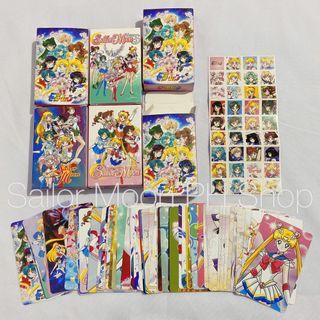 Sailor Moon 60 pieces lomo cards and 36 mini stickers
