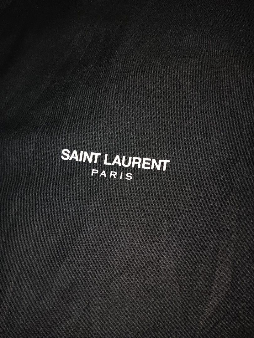 Saint Laurent dust bag (Category: Luxury Bags & Wallets) located in Pagadian. Submitted by luxuryaccessories_ella.2022 (Listing ID 1292219135, Image 2). Description: 👉 excellent condition Reminders: •Measured in inches • All items are preloved/ selected ukays. • Please manage your expectation. •No return, No exchange. •No to long reservation (except Po sa suki ko na Po)‼️ •No to LOW BALLERS‼️(Will not entertain) •NO TO BUGOS BUYERS ‼️or JOY RESE