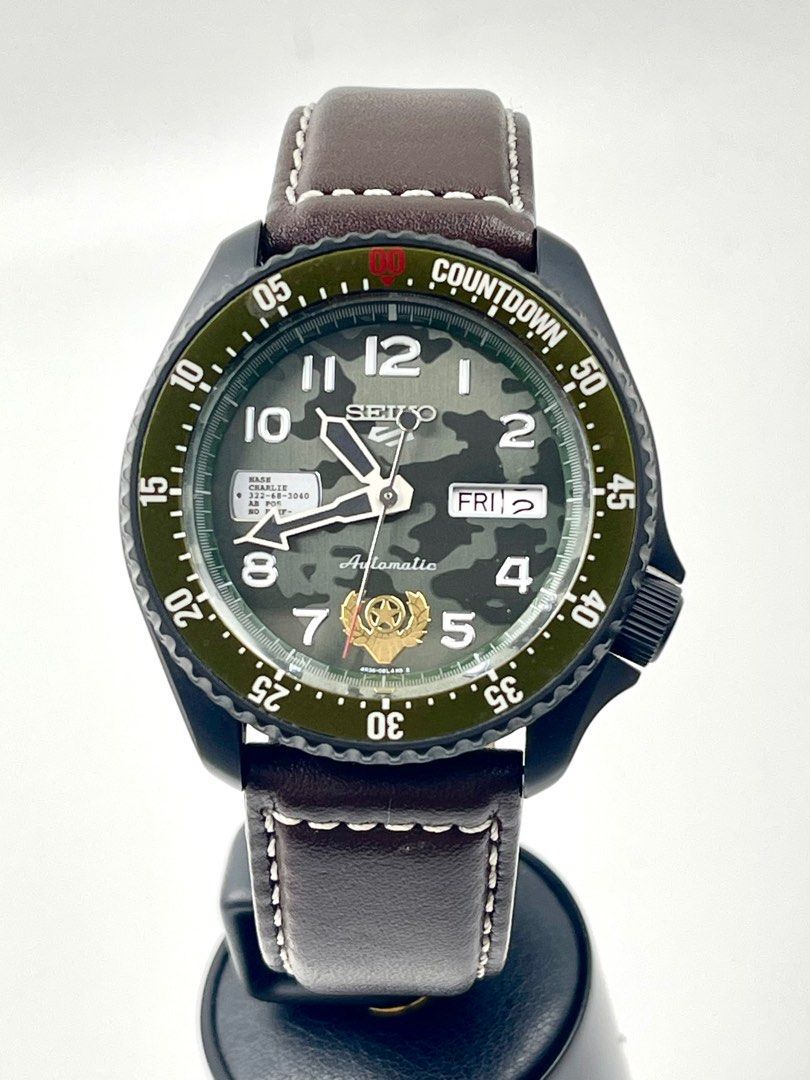 Seiko street fighter guile clearance