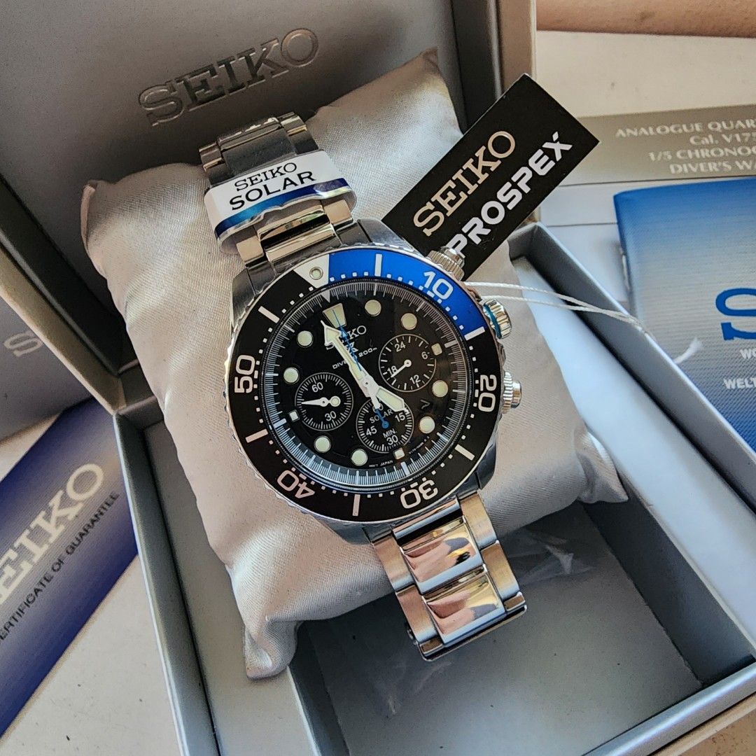 Seiko men's ssc017 prospex outlet