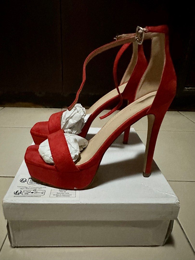 SHEIN Platform Stilleto (Category: Heels) located in Quezon City. Submitted by shaect (Listing ID 1292198647, Image 3). Description: Bought at SHEIN App for Php1,800.00++ Used once at an event My size is EU38.