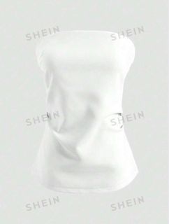 Shein Ruched Tube Top