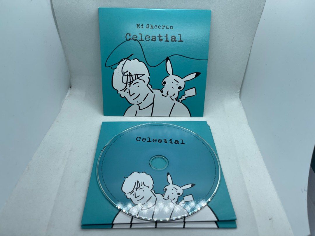 【直筆サイン入りCD】Celestial - Ed Sheeran 直筆サインCD Ed Sheeran 『Celestial』エド・シーラン ポケモン