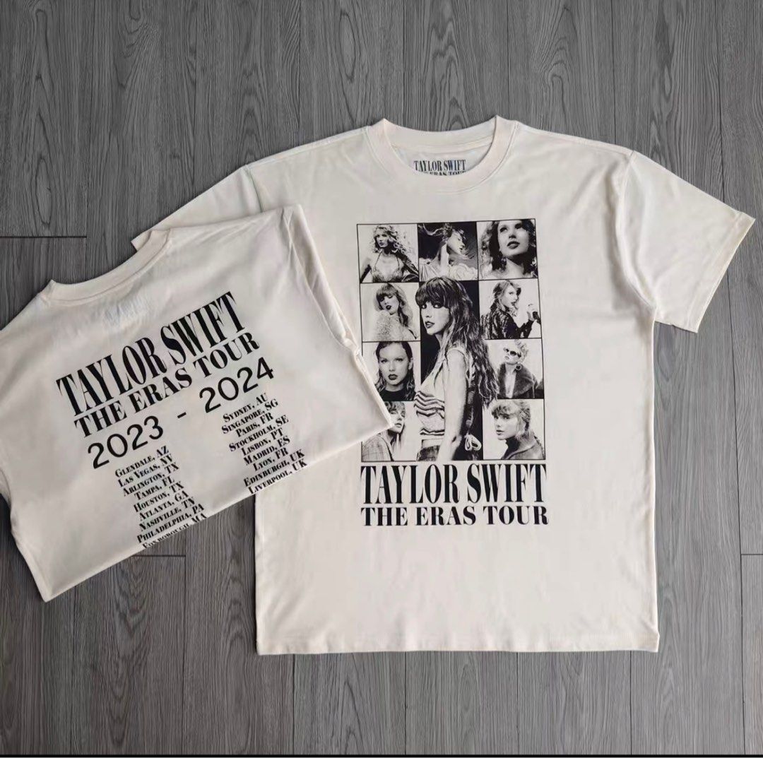 Taylor Swift The Eras Tour T-Shirt Beige - SS23 - US
