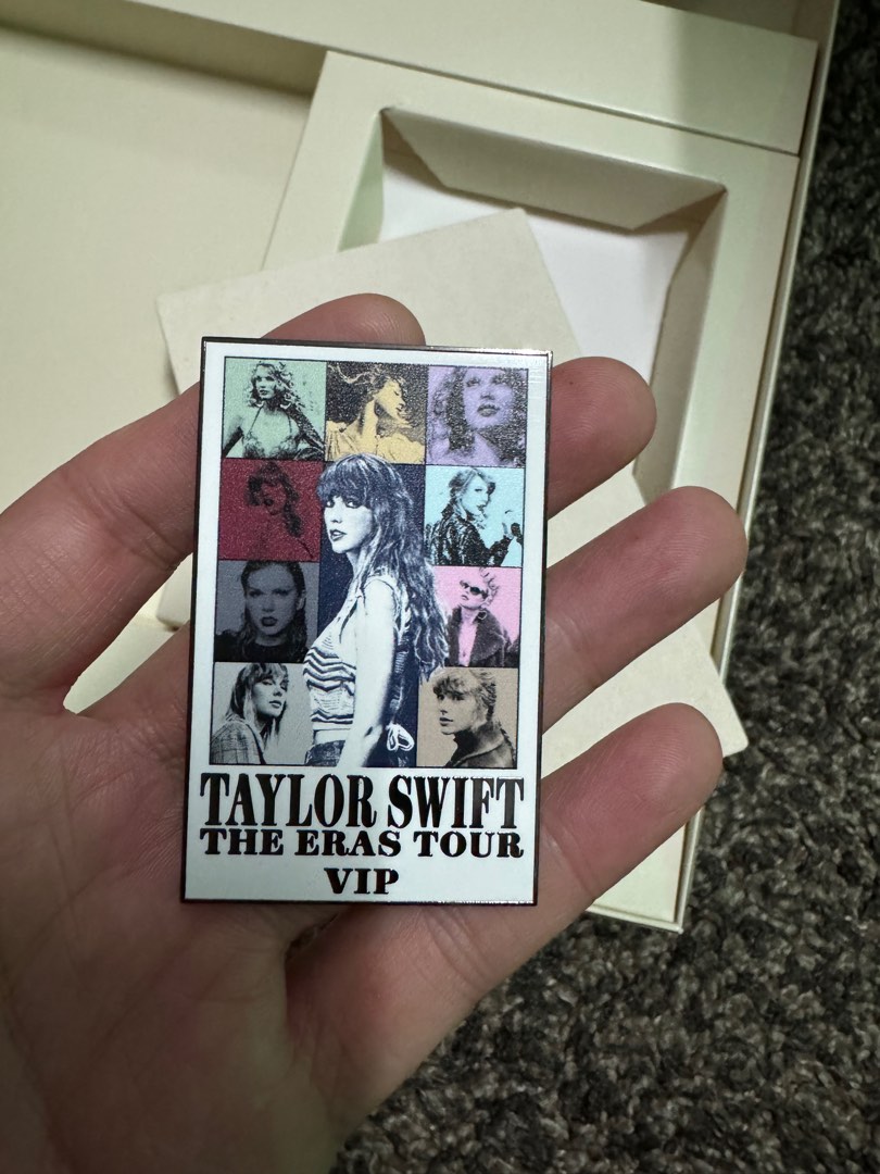 TAYLOR SWIFT THE ERAS TOUR PIN, Hobbies & Toys, Music & Media, Music  Accessories on Carousell