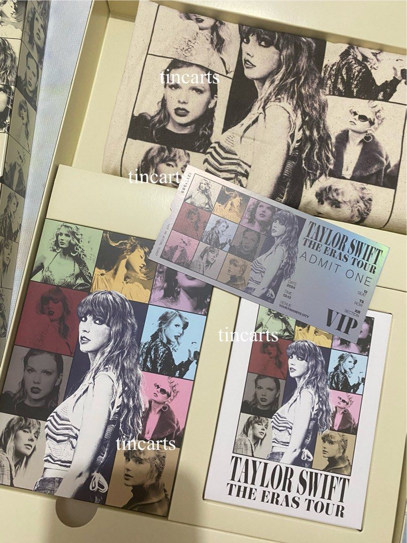 TAYLOR SWIFT THE ERAS TOUR VIP MERCH SETS, Hobbies & Toys, Memorabilia ...