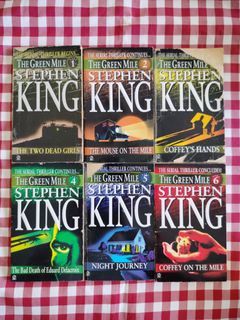 The Green Mile by Stephen King (6-book set)