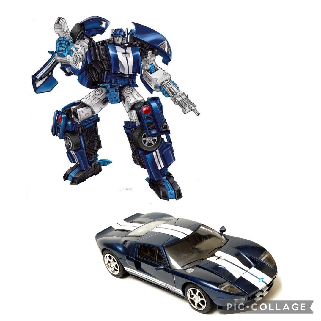Hasbro Transformers Alternators Ford GT Mirage