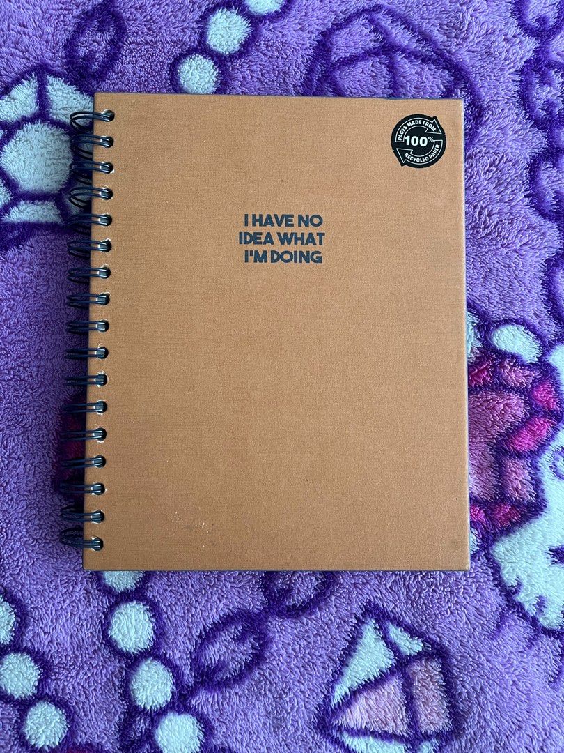 Typo quirky spiral notebooks (Category: Stationery & School Supplies) located in Quezon City. Submitted by thebuyersarchive (Listing ID 1292158417, Image 3). Description: 🌷measurements: width = 6.8 cm, height = 10.2 cm, depth = 1.7 cm 🌷originally php 679 but it was discounted at php 400 when I purchased it 🌷php400 per notebook but it is php 1000 for a set 🌷lined paper 🌷para sa mga procrastinators dyan hahahaha 🌷kindly make an offer if inter