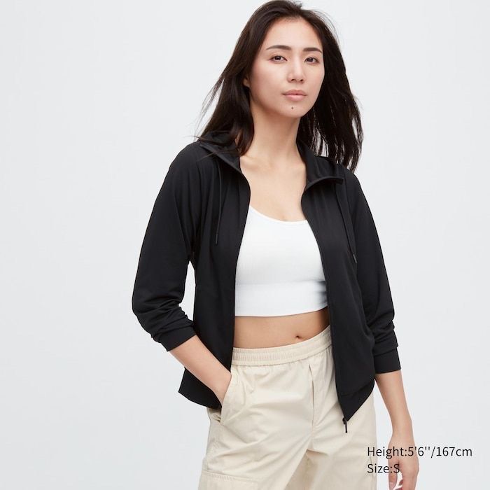 UNIQLO AIRISM uv protection jackeT, Women's Fashion, Coats, Jackets and  Outerwear on Carousell