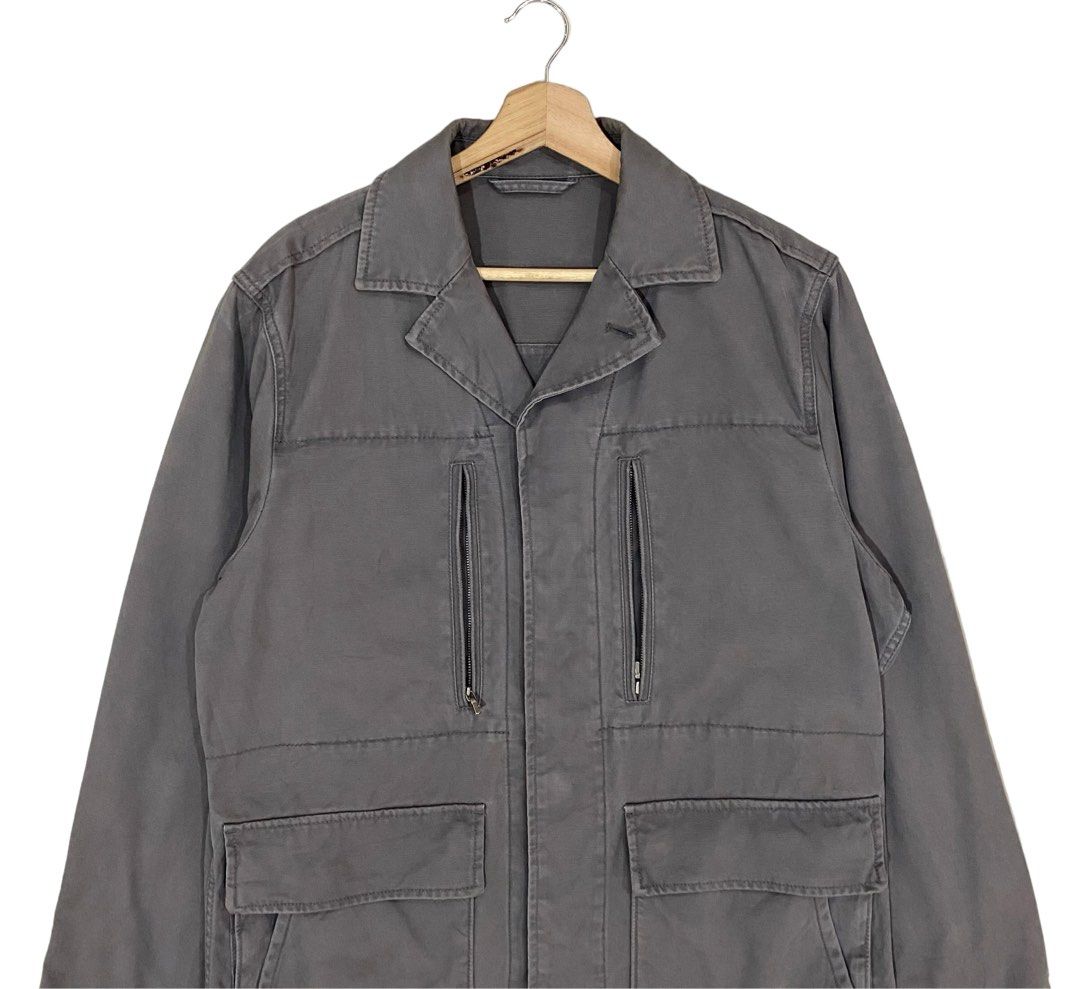 Uniqlo canvas jacket new arrivals