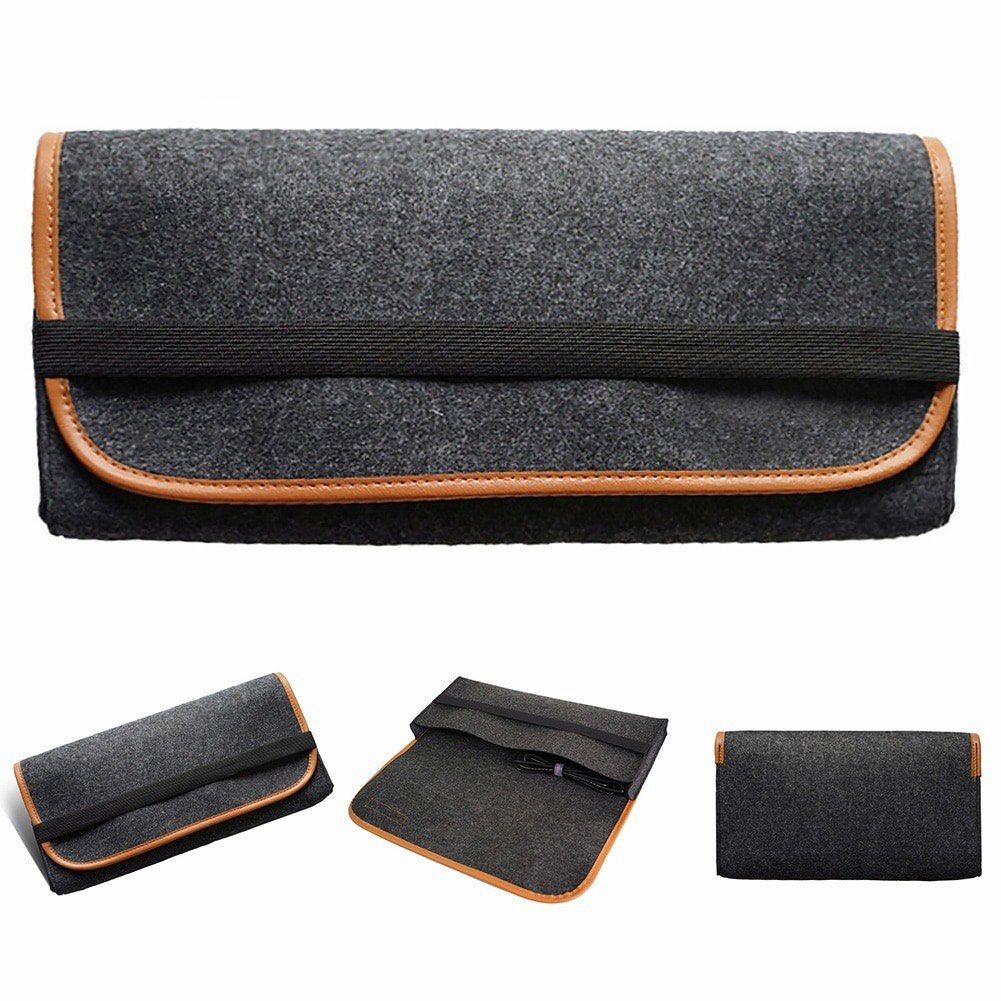 [Unused] Keyboard Pouch/Case for 60-68 Keys (Category: Other Accessories) located in Malabon City. Submitted by AwchieeCollectibles (Listing ID 1292133907, Image 3). Description: This is new/unused. Keyboard Pouch or Case for 60-68 keys Flaw: None, never been used. Material: Felt Fabric Color: Dark gray Size: 31x17x4.5 cm Remarks: Flip cover, closure: garter Rfs: been looking for narrower keyboard pouch.