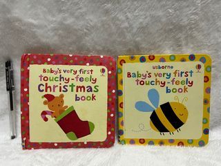 Usborne Baby's Very First Touchy-Feely Baby Books Bundle