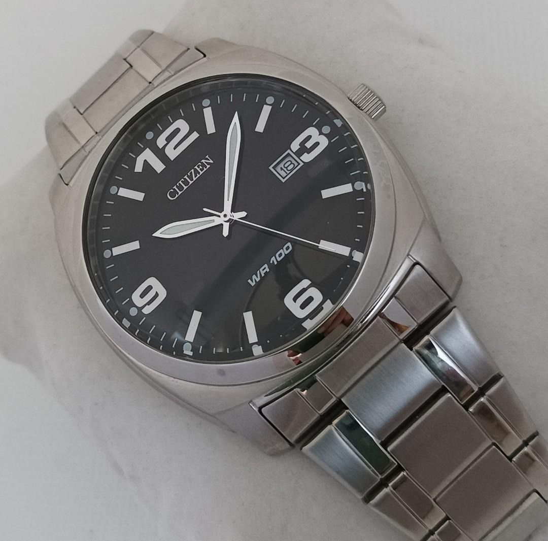 VALUE FOR GRAB Large Trendy Large Citizen Sturdy WR100 Watch BK2337 50E FIXED PRICE Men s Fashion Watches Accessories Watches on Carousell