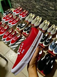Affordable vans vault red chili For Sale Carousell Philippines
