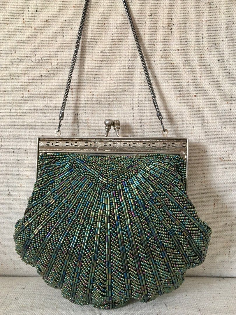 Vintage beaded purses best sale