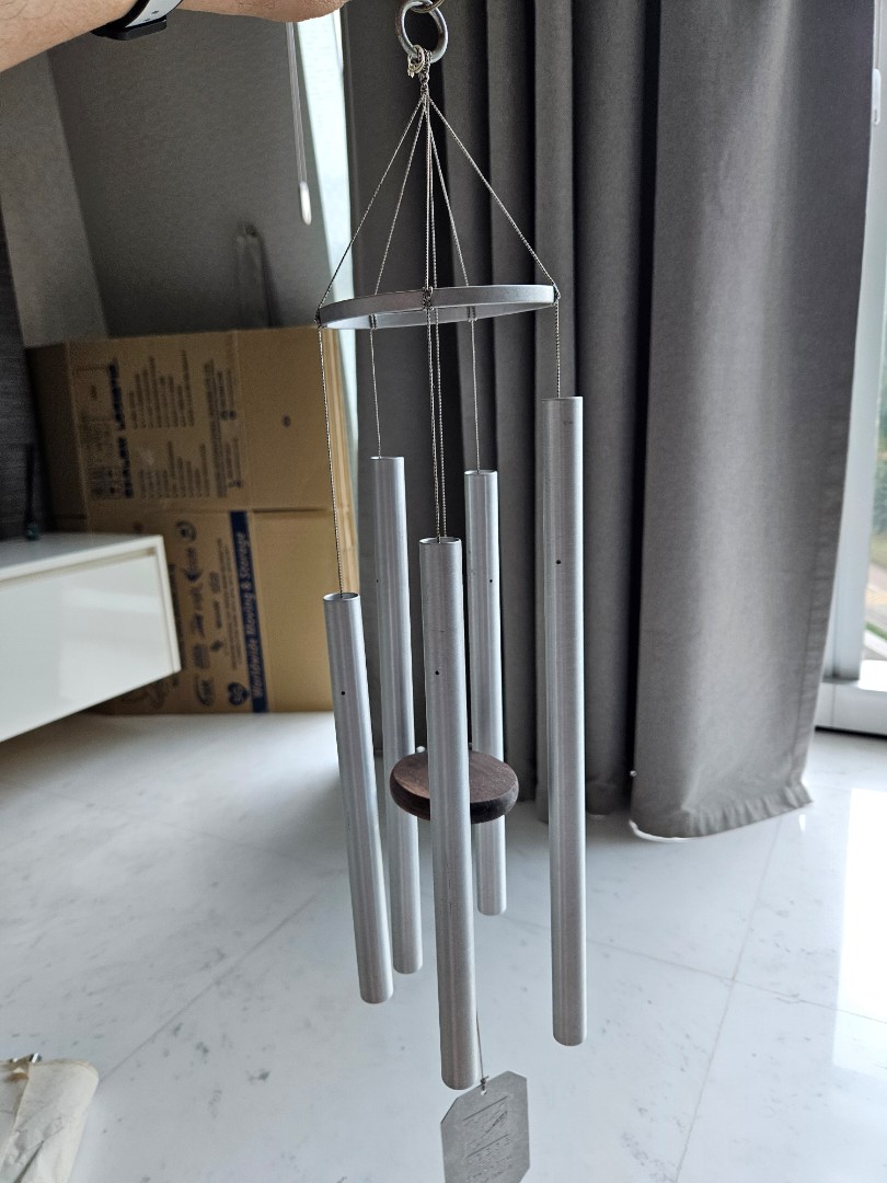 Wind Chine (5 metal rods), Furniture & Home Living, Home Decor, Other Home  Decor on Carousell