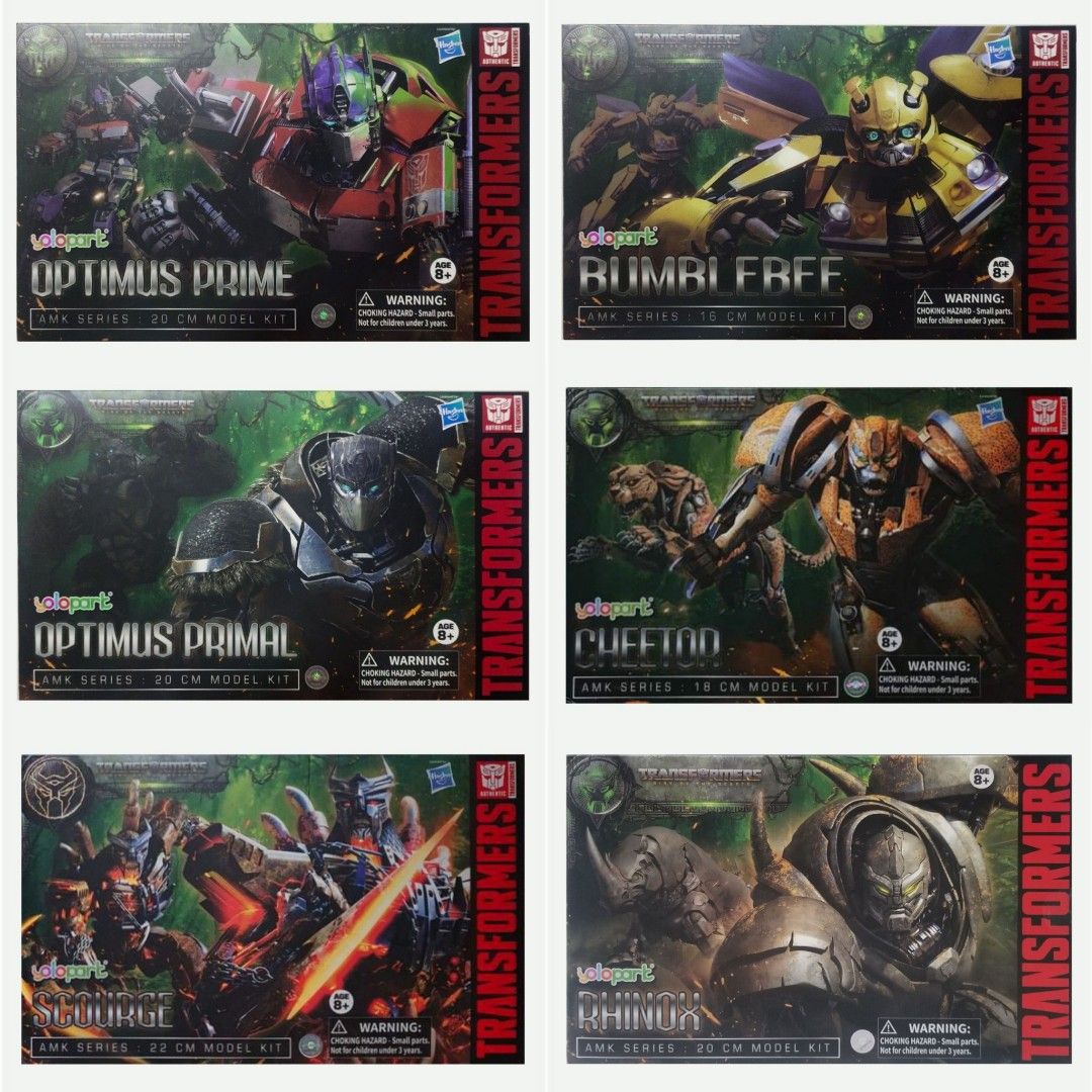YOLOPARK AMK SERIES TRANSFORMERS AUTHENTIC TRANSFORMERS RISE OF THE ...