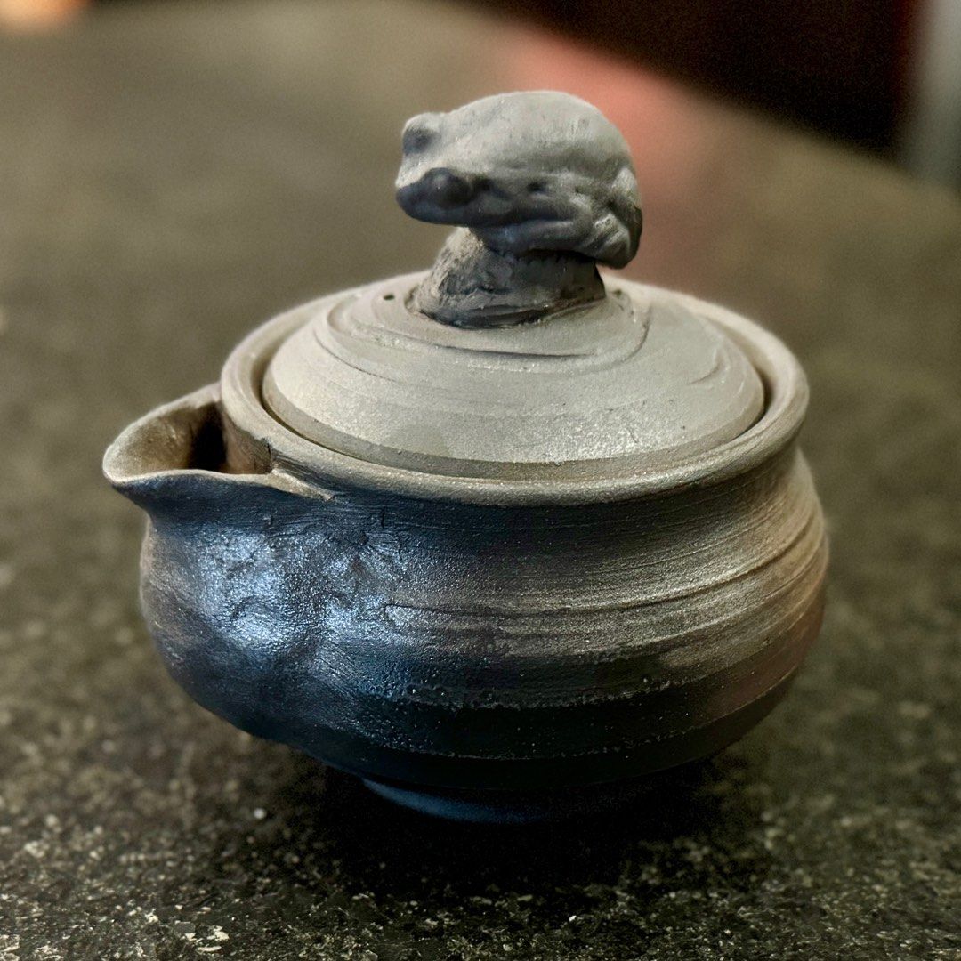 送料無料 未使用 備前焼 在銘 泡瓶/宝瓶/急須 煎茶道具 【公式通販】