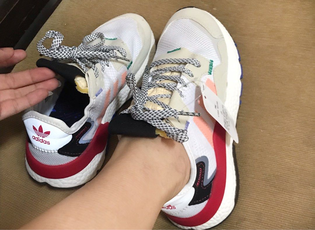adidas nite jogger size 6US 23.5cm Women s Fashion Footwear Sneakers on Carousell