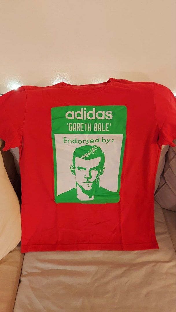 Adidas t shirt endorsed by Gareth Bale