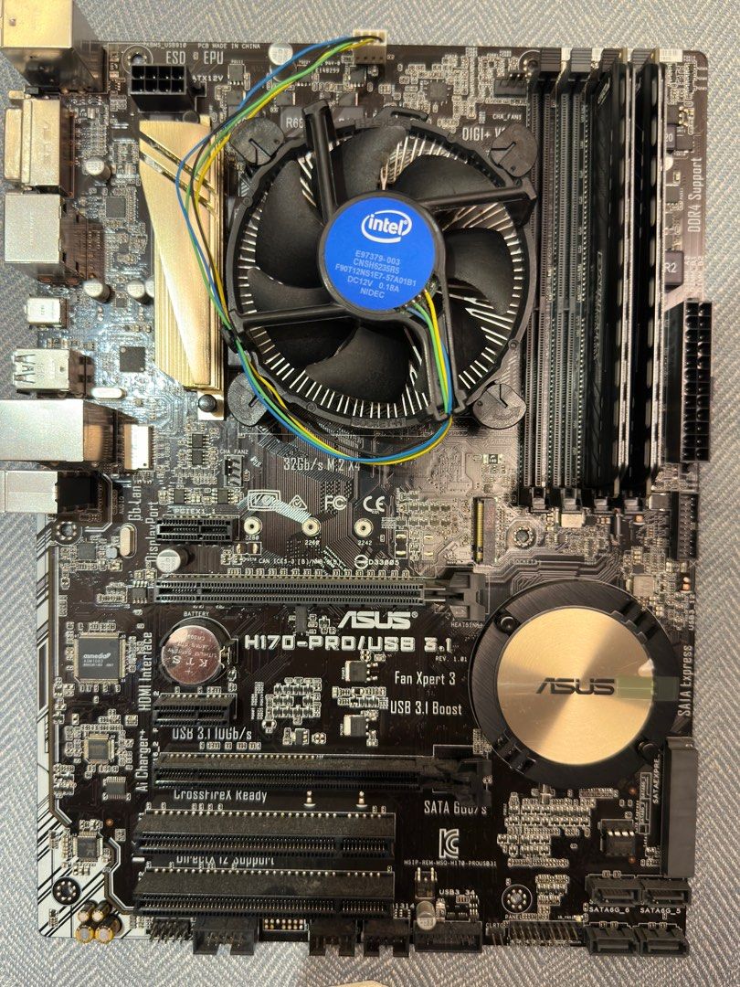 ASUS H170-PRO + I7 6700 +32GB - PCパーツ