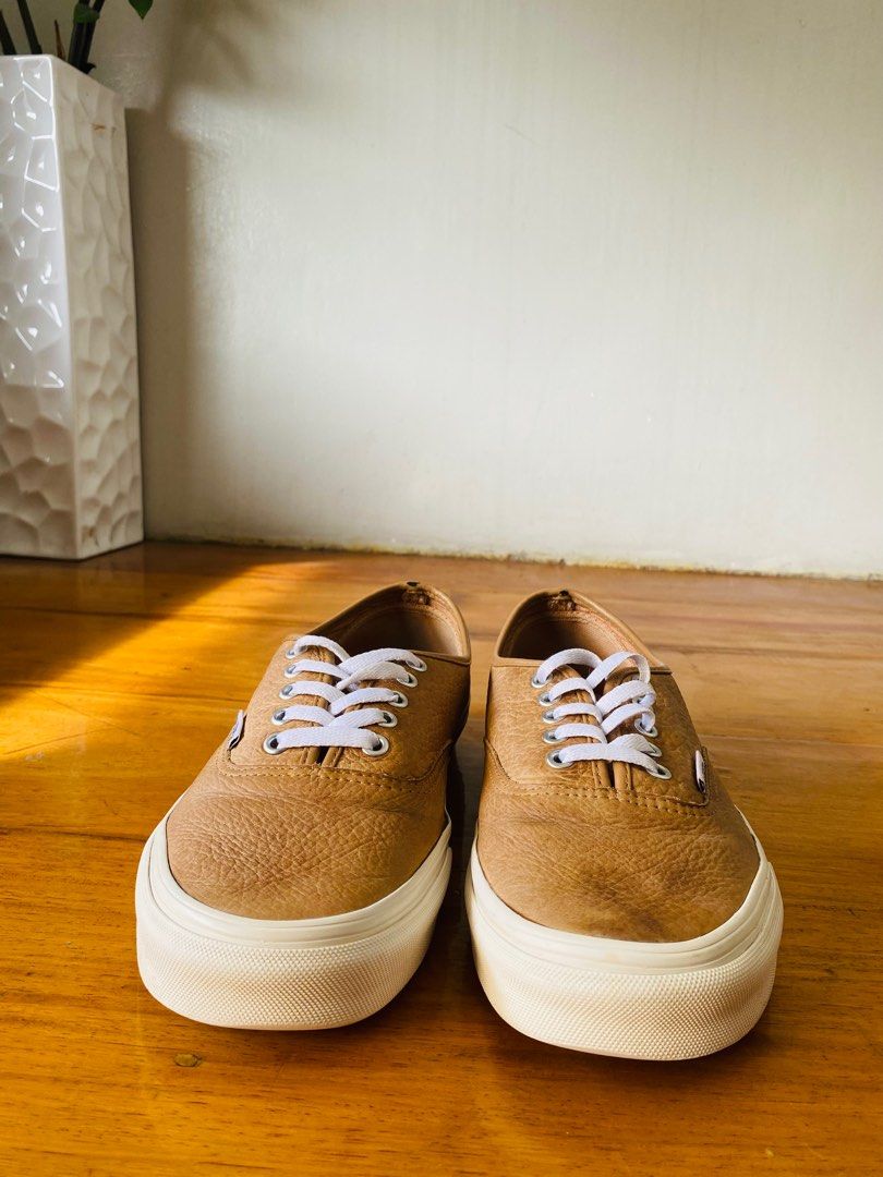Vans authentic camel deals