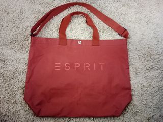 Authentic ESPRIT 2 Way Nylon Tote Bag / Travel Bag