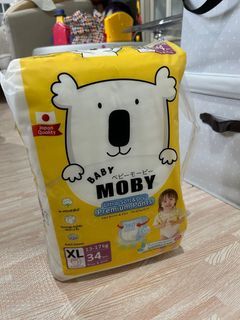 Baby Moby Chlorine-free XL Diaper Pants (13-17kgs) 34pcs