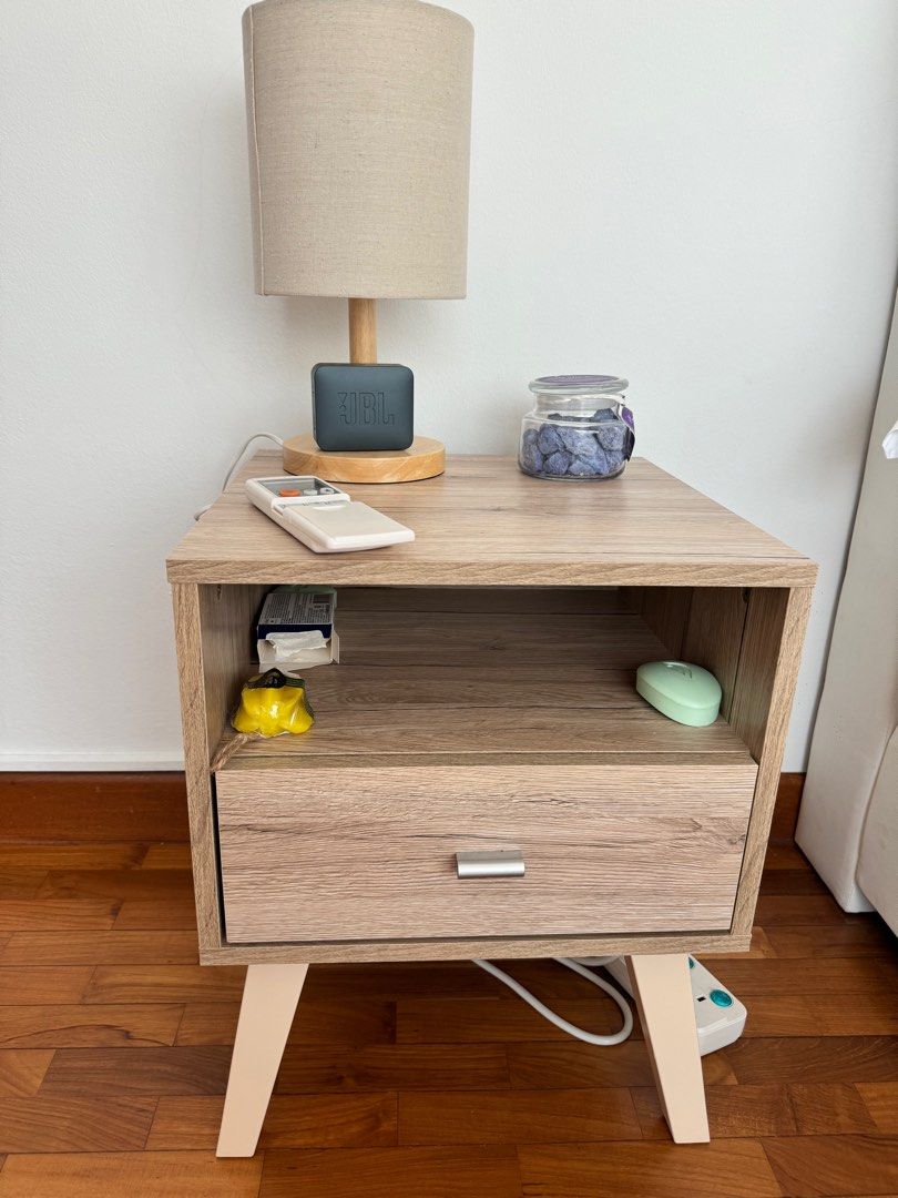 Bedside Table (Category: Bed Frames & Mattresses) located in Singapore. Submitted by micheledelfine (Listing ID 1292290576, Image 2). Description: .