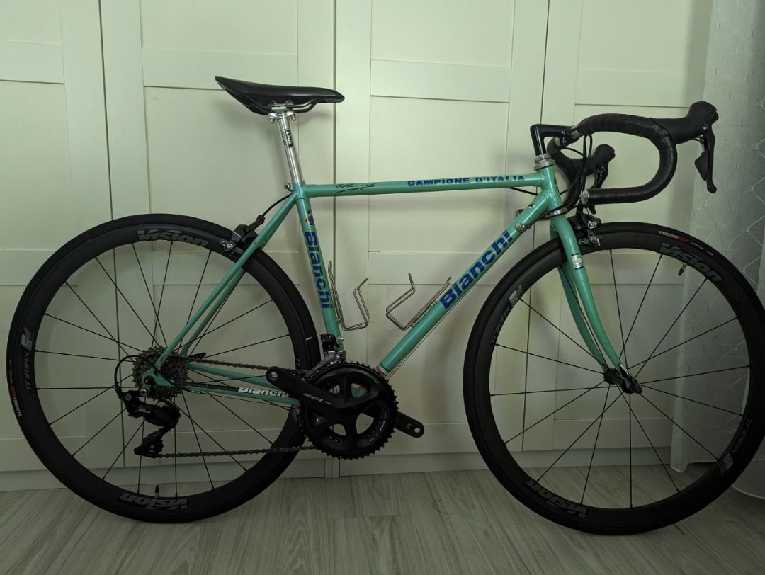Bianchi Campione D Italia Roadbike Sports Equipment Bicycles Parts Bicycles on Carousell