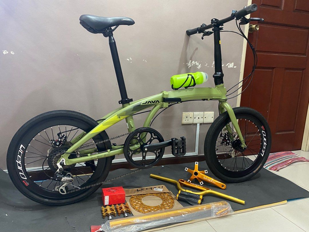 Java Zelo Brompton Bike Improvements Bicycle Upgrading Modify