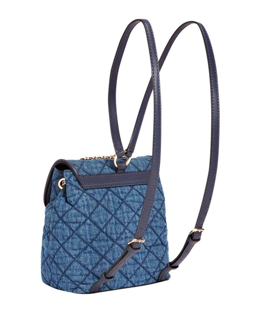 GILLIAN Backpack （DENIM） Blue Gillian Denim Backpack, Women's Fashion, Bags & Wallets