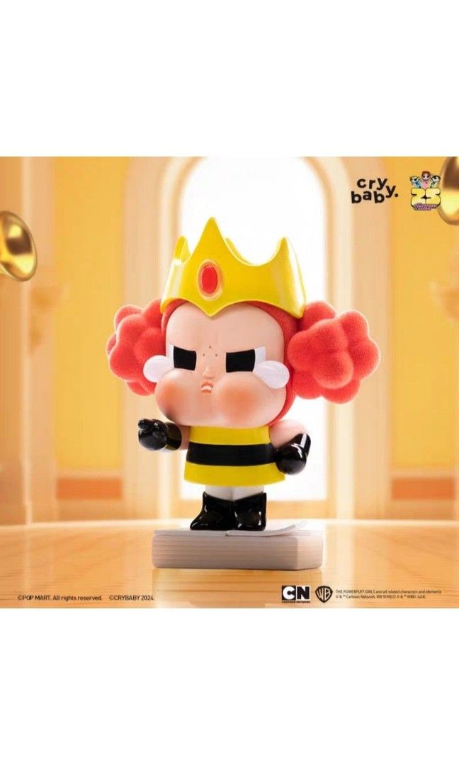 BNIF] POPMART Crybaby Powerpuff Girls Princess Morbucks [SECRET