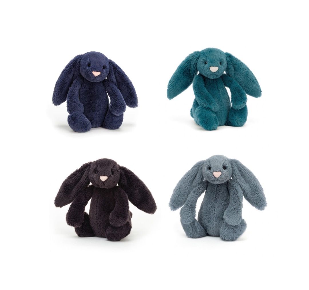 ぬいぐるみ  small Bashful Dusky Blue Bunny Amazon.co.jp: Jellycat Bashful Dusky Blue Bunny ぬいぐるみ M