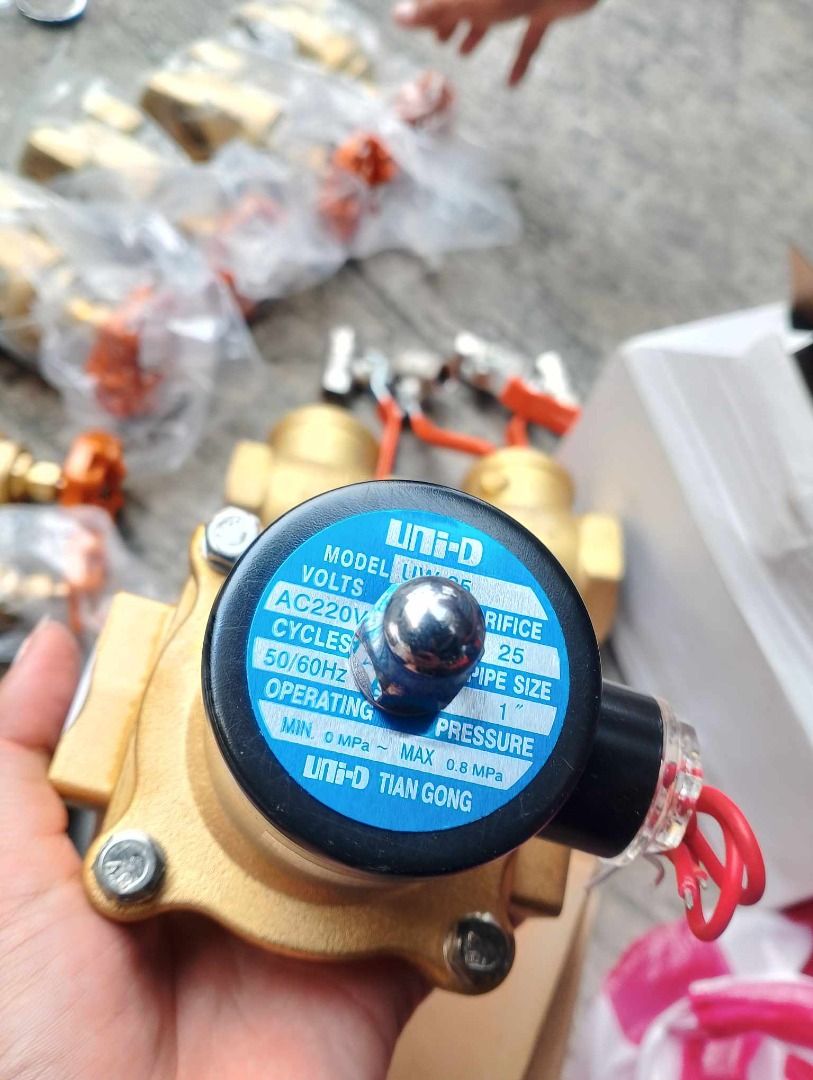 Brass solenoid valve (Category: Construction Tools & Equipment) located in Manila. Submitted by 09150361920ronvillaflor (Listing ID 1292271639, Image 2). Description: Brass solenoid valve Specs: 2" 220v ₱4,275 For inquiries GLOBE:📞 ☎ 0⃣9⃣1⃣5⃣0⃣3⃣6⃣1⃣9⃣2⃣0⃣ 📞 ☎ 0⃣9⃣1⃣5⃣0⃣3⃣6⃣1⃣9⃣2⃣0⃣ Email me@ 📫 📑 r-o-n-.-h-a-y-a-i-@-g-m-a-i-l.c-o-m Check my Carousell: https://www.carousell.ph/u/ronvillaflor0/ PRICE MAY CHANGE WITHOUT PRIOR NOTICE‼️ ‼️.