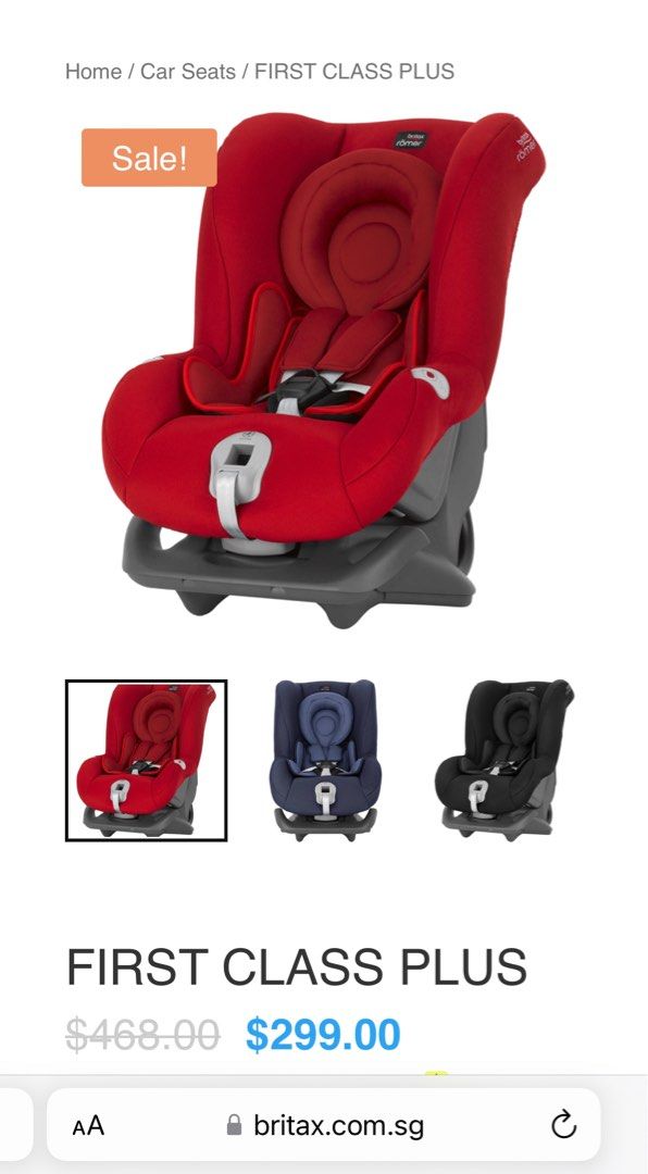 Britax romer cheap first class