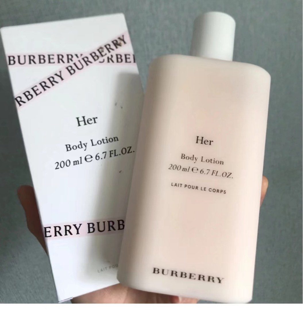 Burberry Flower and Her Body Lotion 200ml Beauty Personal Care Bath Body Body Care on Carousell