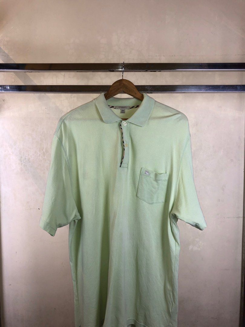 Lime green burberry shirt online