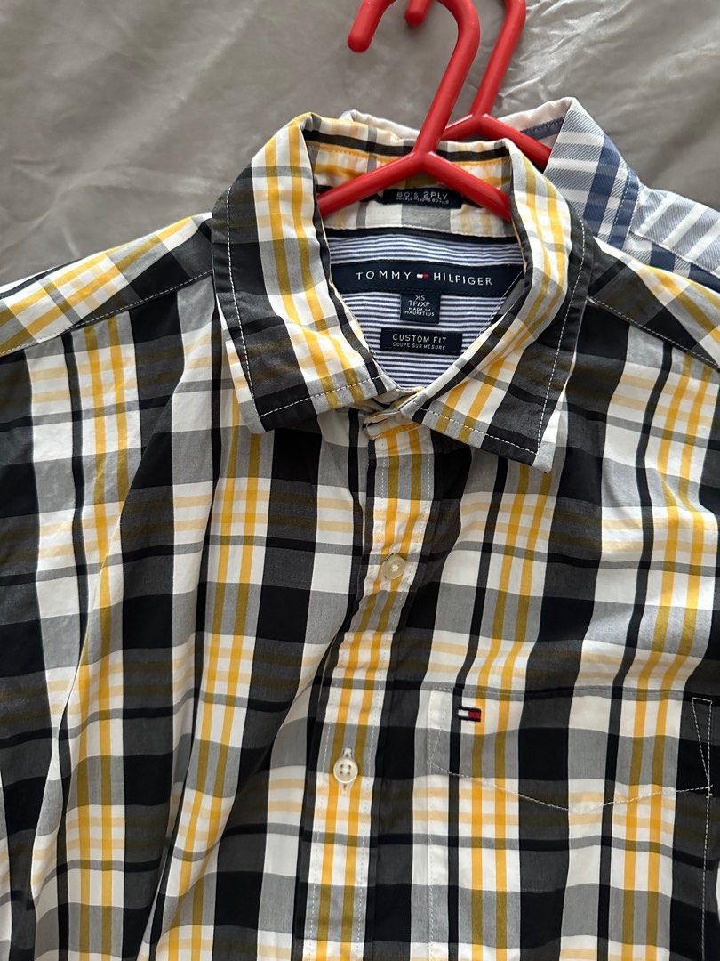 Tommy hilfiger custom fit top coupe sur mesure shirt