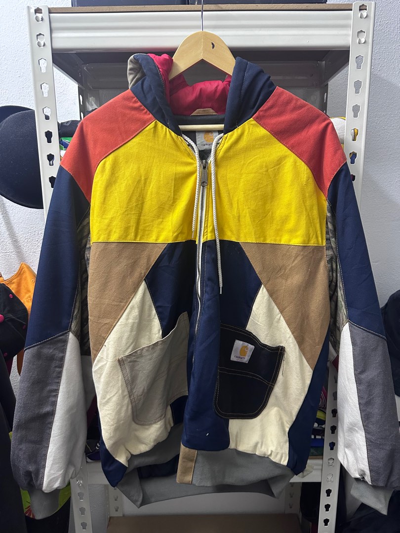 Carhartt Reworked Jacket, Men's Fashion, Activewear on Carousell