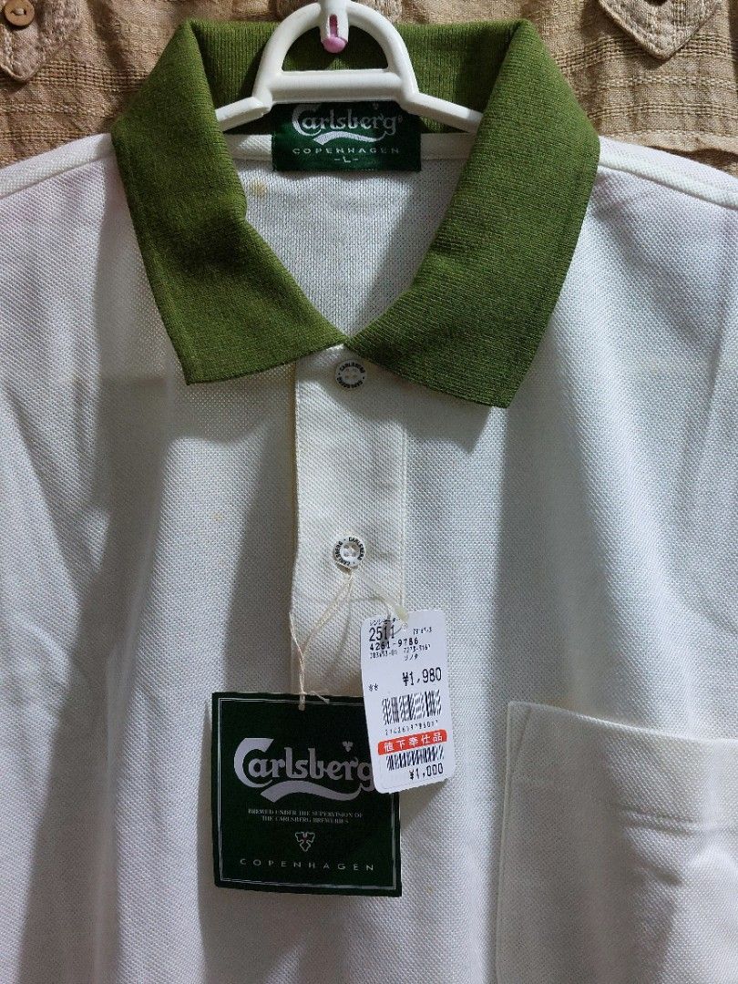 Carlsberg by Copenhagen Polo Shirt Men s Fashion Tops Sets Tshirts Polo Shirts on Carousell