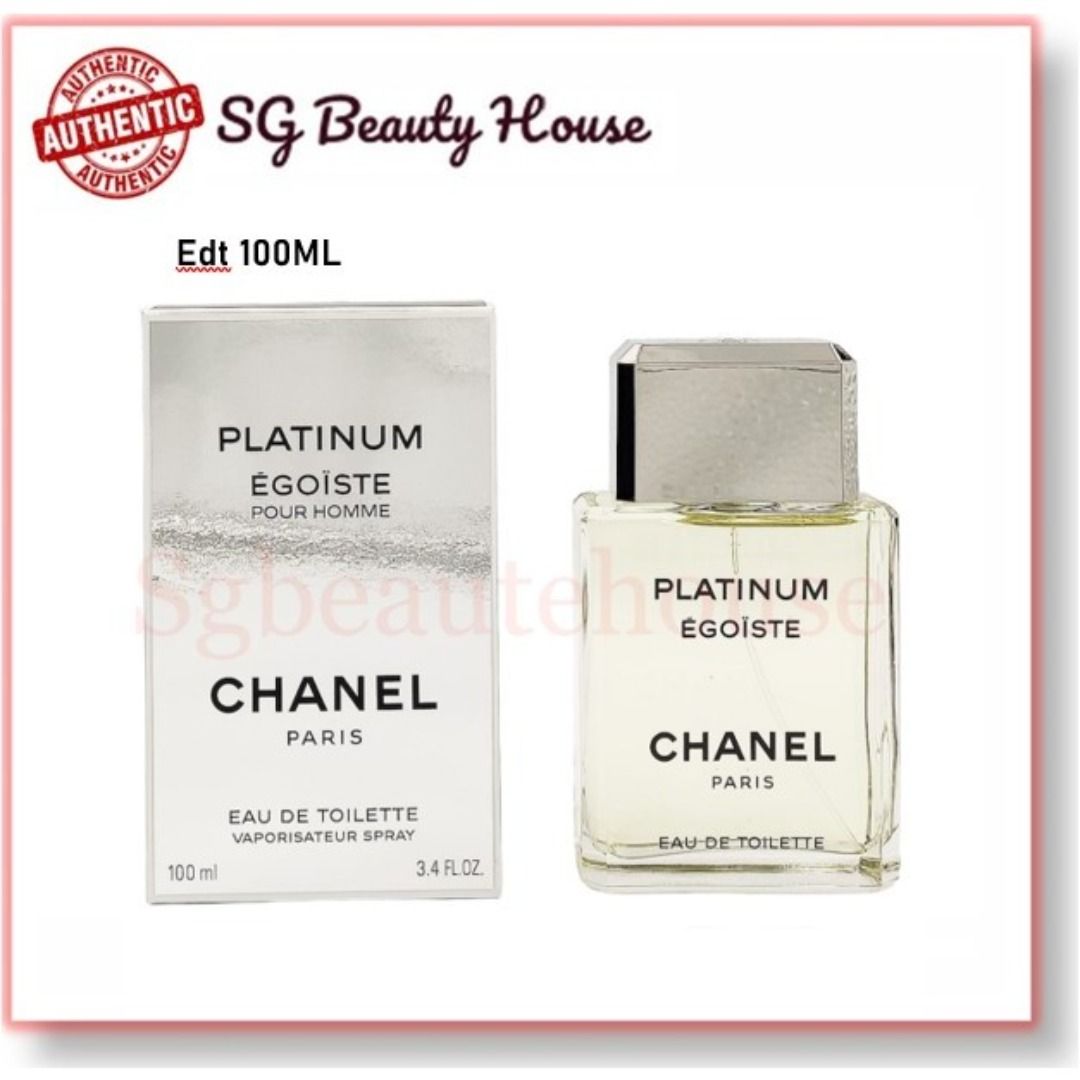 CHANEL PLATINUM EGOISTE POUR HOMME EDT 100ML SPRAY