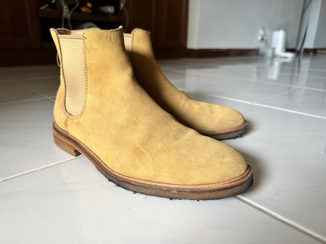 Clarkdale gobi online dark brown suede